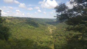 Vista do Ecoparque Cassorova em Brotas